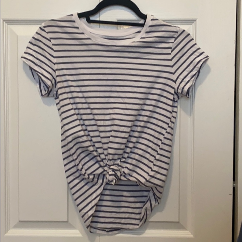 Front tie t shirt